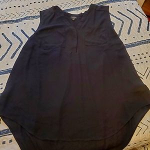 Torrid Sleeveless Dress Shirt